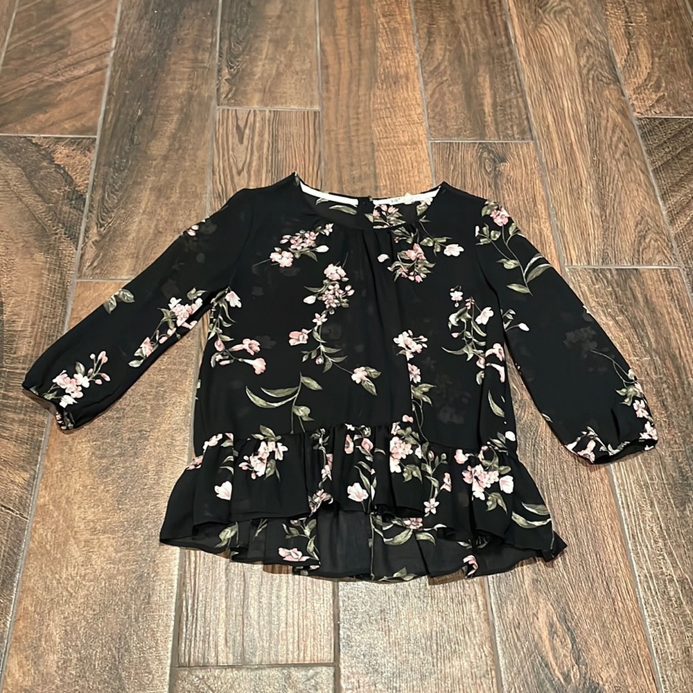 Last chance.  Cute sheer top